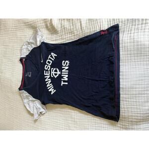 Nike Minnesota Twins V-Neck T-Shirt Women's‎ S